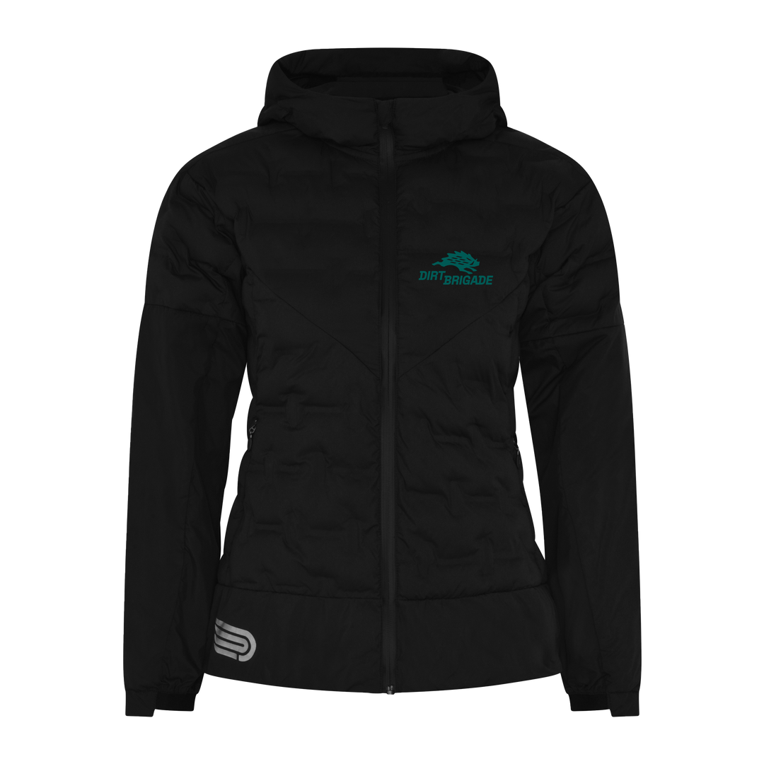 Women's Ride/Run Puffy Jacket (Emerald Logo)