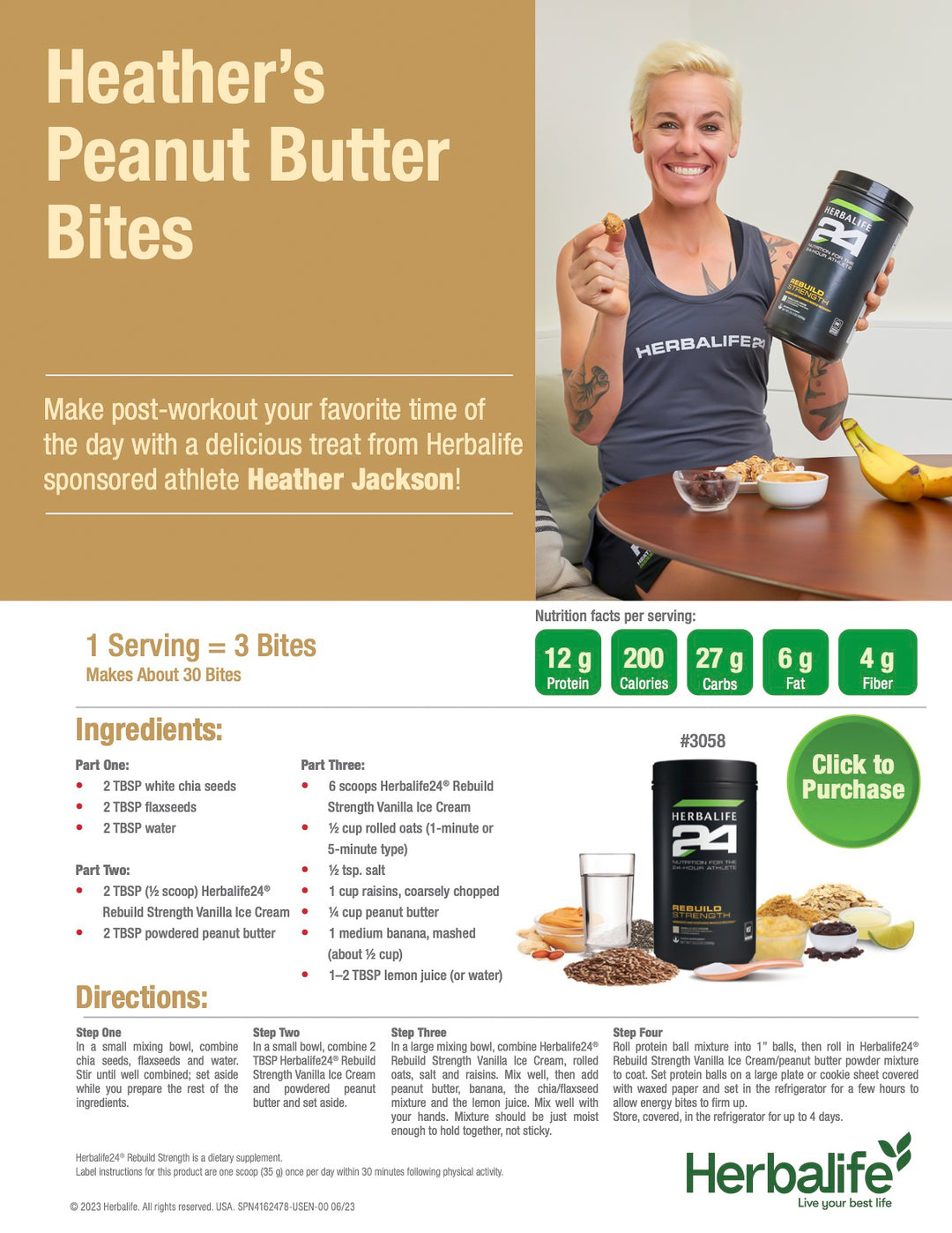 Peanut Butter Bites (FREE DOWNLOAD)