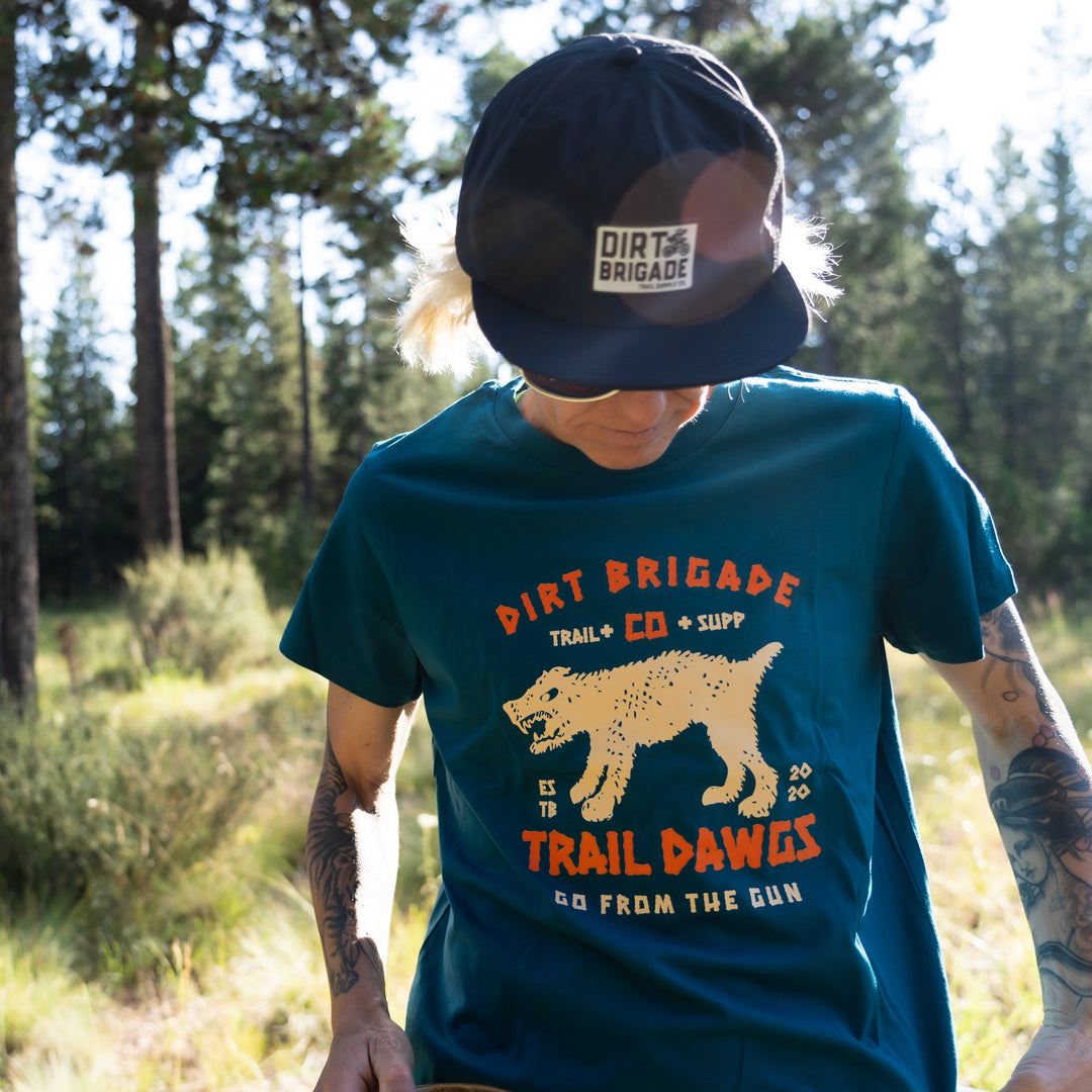 WOMEN'S TRAIL DAWGS SUMMER TEE (Atlantic)
