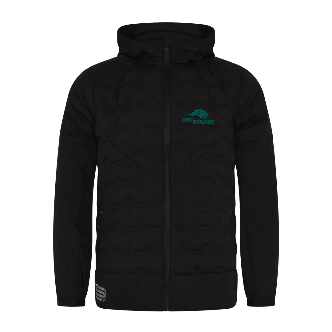 Men's Ride/Run Puffy Jacket (Emerald Logo)