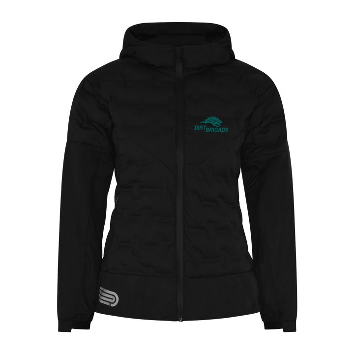Women's Ride/Run Puffy Jacket (Emerald Logo)
