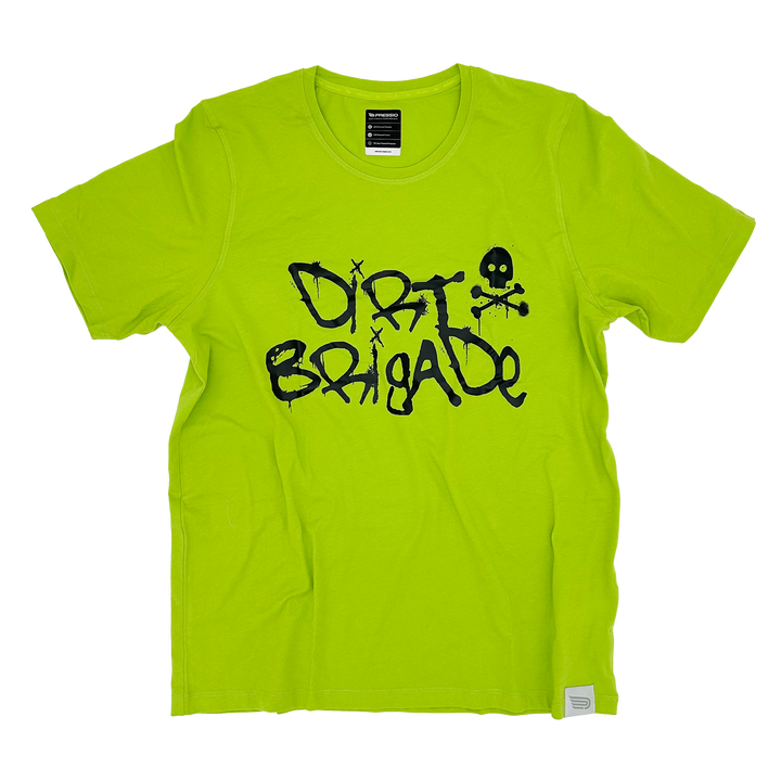 Men's 365 Echo Performance Signature Logo Tee (Neon Lime)