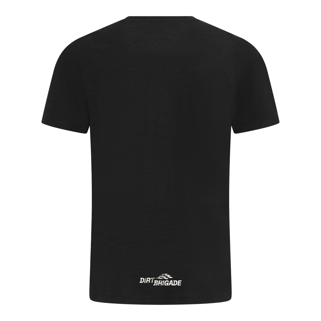 Mens "What Are You Waiting For" Ultra Soft Performance Tee Black