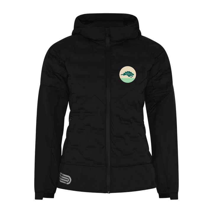 Women's Ride/Run Puffy Jacket (Mint Circle Logo)