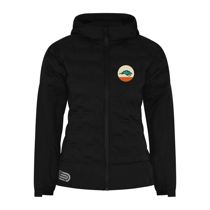 Women's Ride/Run Puffy Jacket (Orange Circle Logo)