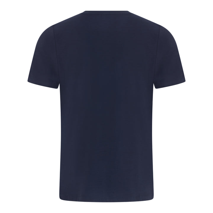 Mens "Mountains" Ultra Soft Performance Tee Navy