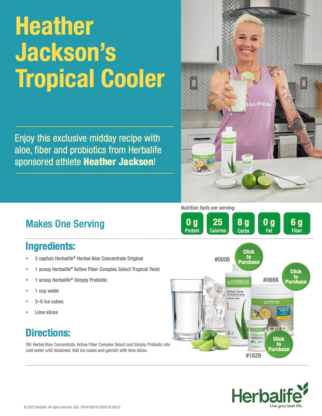 Tropical Cooler Drink (FREE DOWNLOAD)
