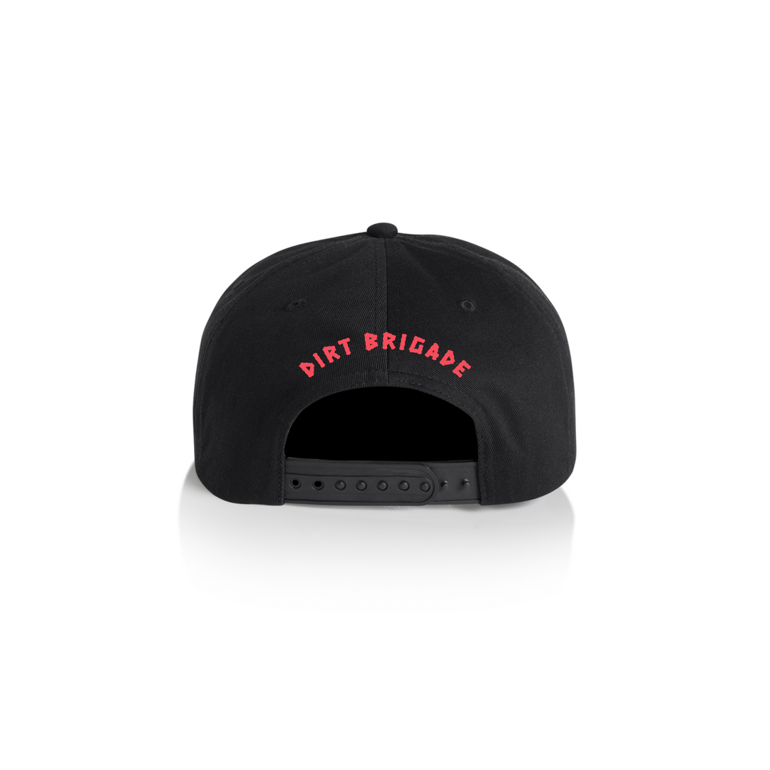 TRAIL DAWGS COTTON SURF CAP (BLACK)