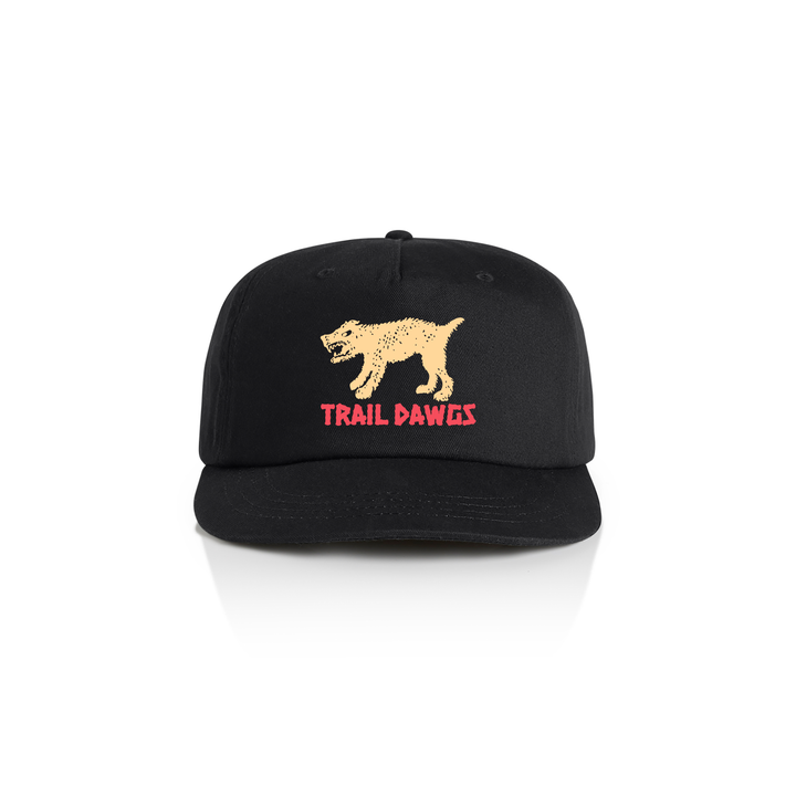 TRAIL DAWGS COTTON SURF CAP (BLACK)
