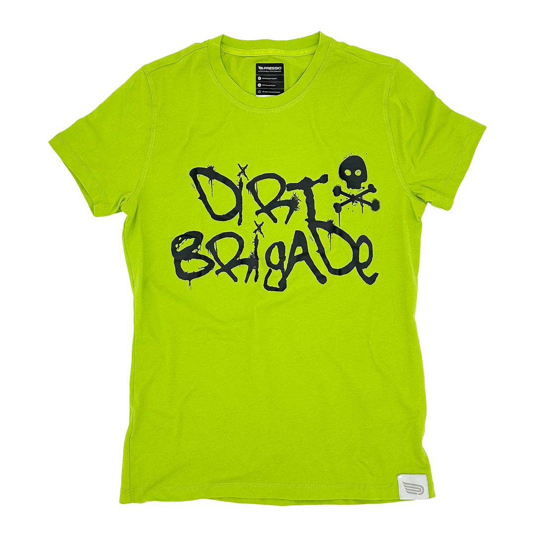 Women's 365 Echo Performance Signature Logo Tee (Neon Lime)