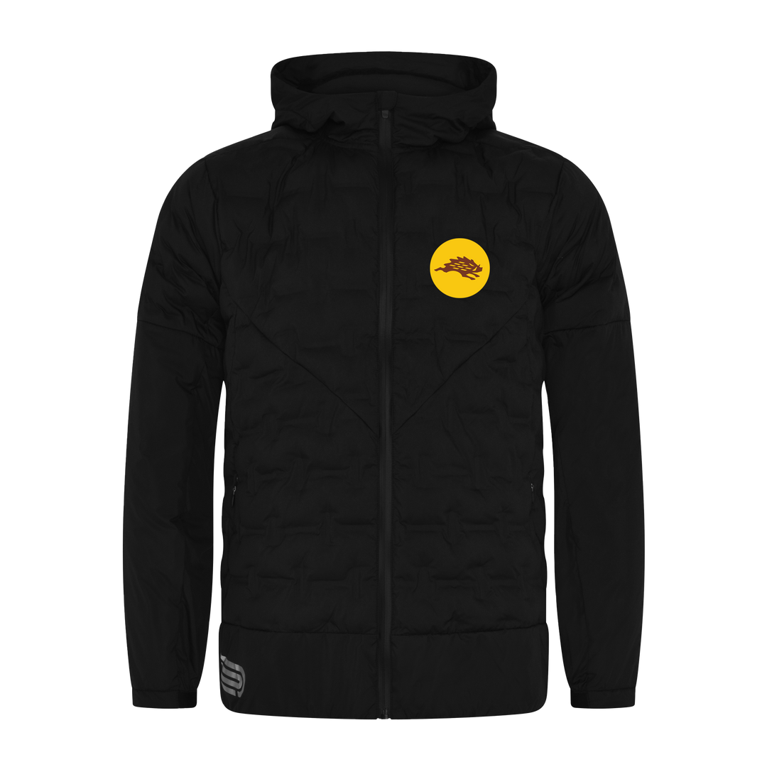 Men's Ride/Run Puffy Jacket (Yellow Circle Logo)
