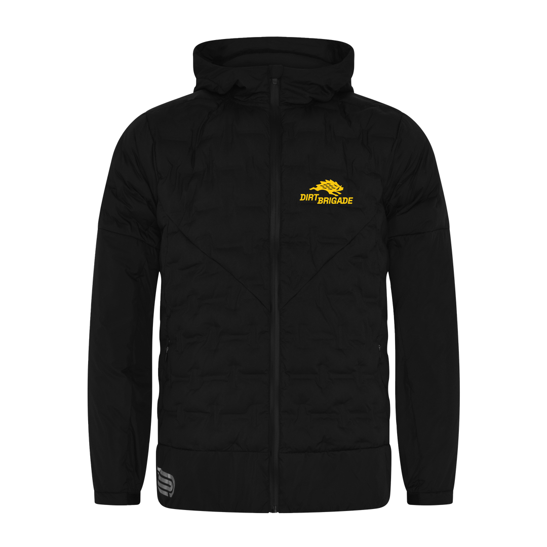 Men's Ride/Run Puffy Jacket (Yellow Logo)